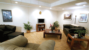 A complete finished basement system in a Canandaigua home