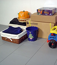 Basement Wood Flooring installed in Cicero, New York