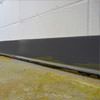 a sinking floor leaving a large gap between the wall and floor in a Cortland home