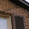 Stair step cracking starting at a window in a Canandaigua home