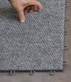 Interlocking carpeted floor tiles available in Clay, New York