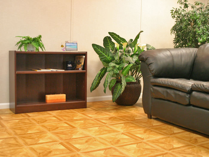Basement Floor Tiles In Rochester Binghamton Syracuse Utica Flooring With A Parquet Tile Design Installed In Watertown New York
