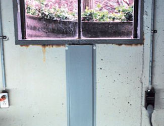 Repaired waterproofed basement window leak in Liverpool